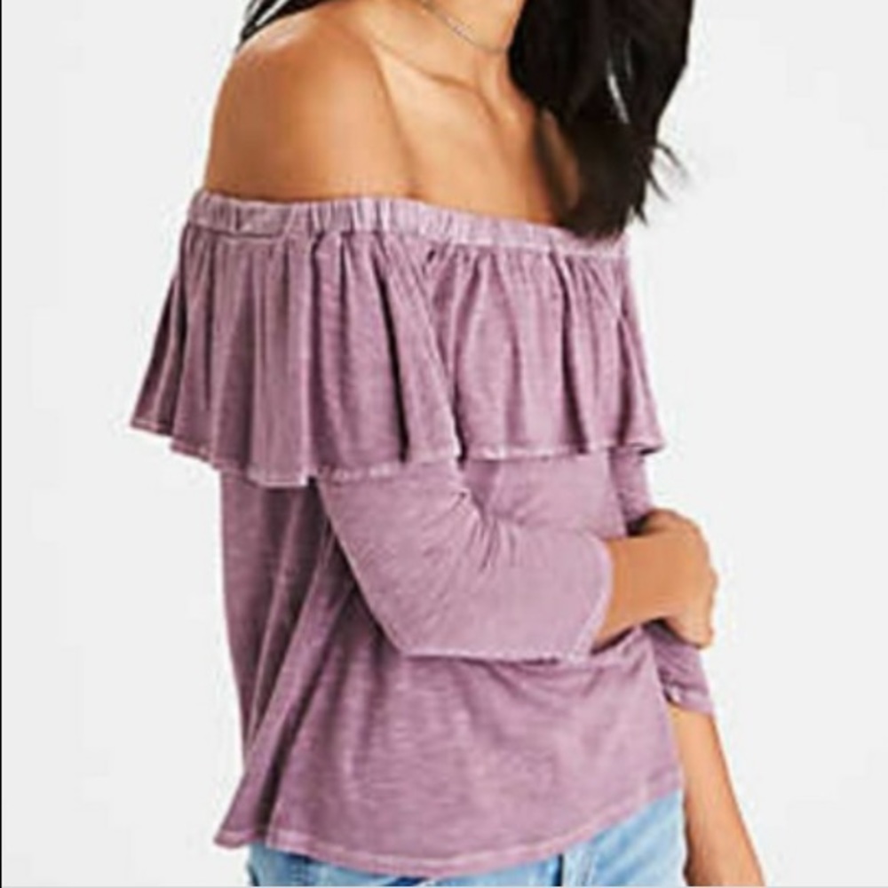 off shoulder top - Picture 2 of 5